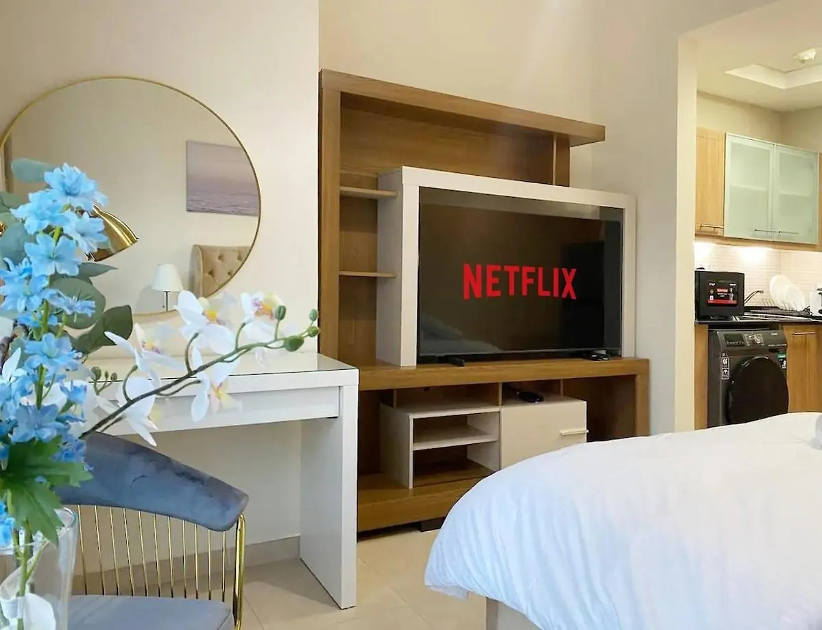 公寓 Studio Near Beach And Metro In Dubai Marina Z1003